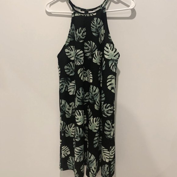 Forever 21 Palm Leaf Dress - Picture 1 of 2